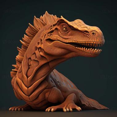 3D модель Джиайнозавроп (STL)
